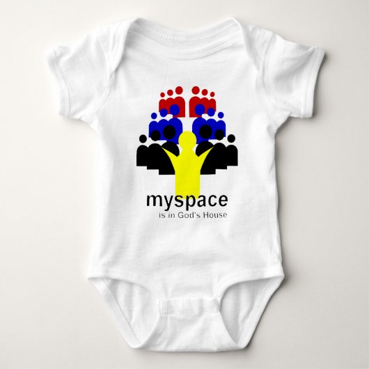 Gott MySpace Baby Strampler (Vorderseite)