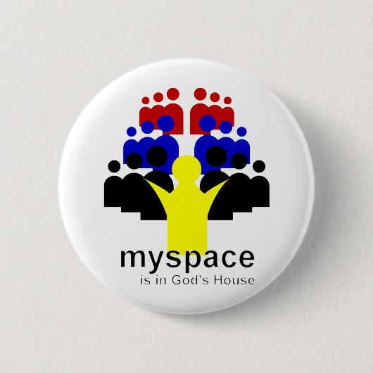 Gott MySpace Button (Vorderseite)