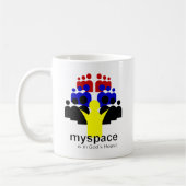Gott MySpace Kaffeetasse (Links)