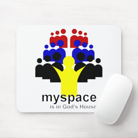 Gott MySpace Mousepad (Mit Mouse)
