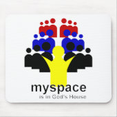 Gott MySpace Mousepad (Vorne)