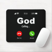 Gott nennt Christlich Mousepad (Mit Mouse)