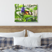 Gott nennt Schmetterling gepanzerte Leinwand (Insitu (Schlafzimmer))