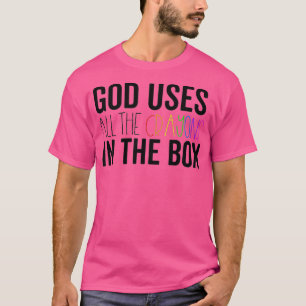 Gott nutzt alle Kreuze im Bo Jesus in T-Shirt