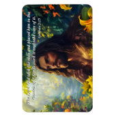 Gott platzierte den Menschen in den Garten, Gott & Magnet (Vertikal)