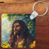 Gott platzierte den Menschen in den Garten, Gott & Schlüsselanhänger (Rückseite)