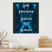 Gott Poster (Küche)