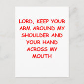 GOTT POSTKARTE (Vorderseite)