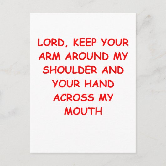 GOTT POSTKARTE (Vorderseite)