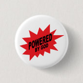 Gott-Power-Knopf Button (Vorderseite)