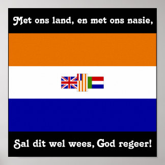 Gott Regeer! Poster