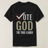 Gott religiös wählen T-Shirt (Design vorne)