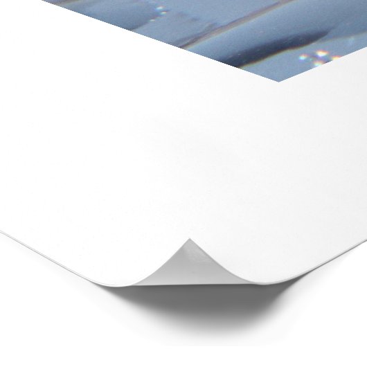 Gott Rettete das Königin-Meerglas Poster (Ecke)