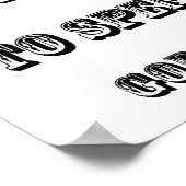 Gott Rettete das Pfund Gordon Brown Poster Print (Ecke)