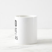 Gott rettete den Himmel Kaffeetasse (Mittel)