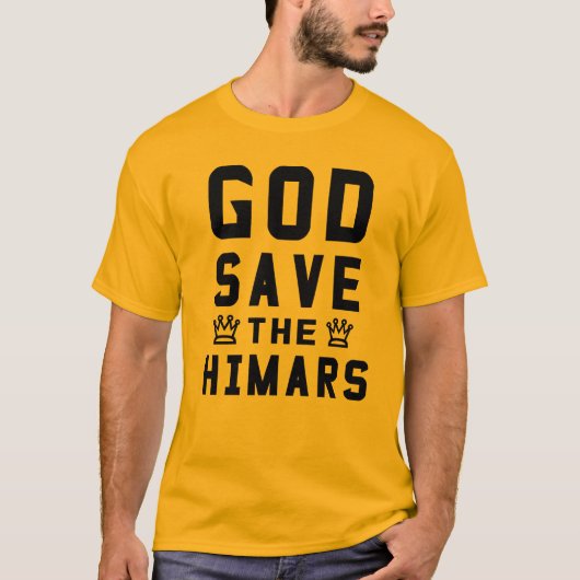 Gott rettete den Himmel T-Shirt (Vorderseite)