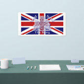 Gott Rettete den König Gedenkbanner Banner (Messe)