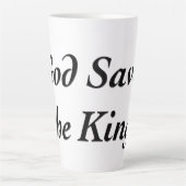 Gott Rettete den König Milchtasse (Vorderseite)