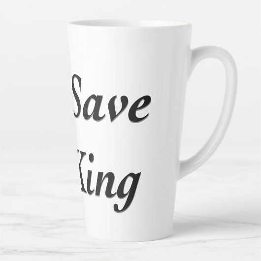 Gott Rettete den König Milchtasse (Rechts)