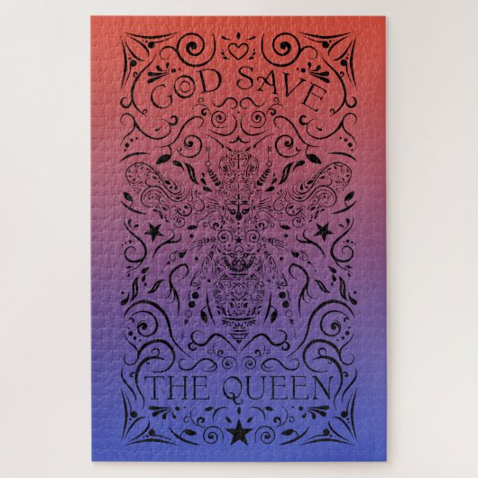 Gott rettete die Biene Puzzle (Vertikal)