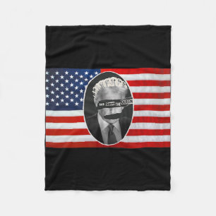 Gott Rettete die Königin gegen Trump Fleecedecke