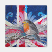 Gott Rettete die Königin Magnet (Vorne)