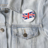 Gott Rettete die Königin mit Union Jack Button (Beispiel)