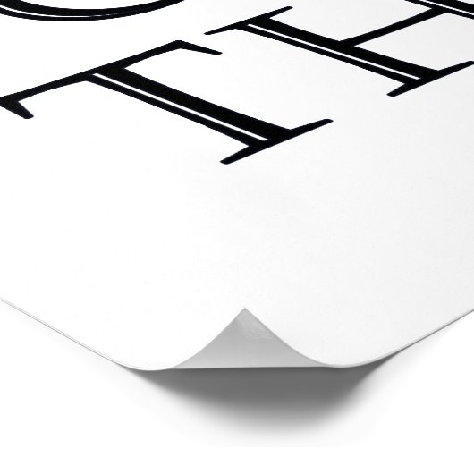 Gott Rettete die Königin Poster (Ecke)