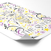 Gott rettete die Königin Poster (Ecke)