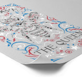 Gott rettete die Königin Poster (Ecke)