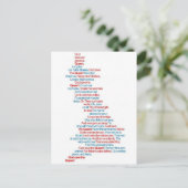 Gott Rettete die Königin Postkarte (Stehend Vorderseite)