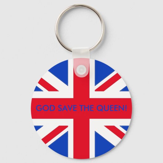 GOTT RETTETE DIE KÖNIGIN! SCHLÜSSELANHÄNGER (Vorderseite)