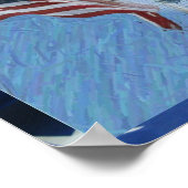 Gott Rettete die USA Poster (Ecke)