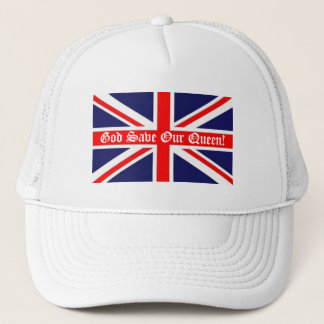 Gott Rettete unsere Königin!-Union Jack Truckerkappe