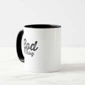 Gott Sache Christliche Inspiration Tasse (Vorderseite Links)