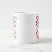 Gott sagt, du bist Jumbo-Tasse (Vorderseite)