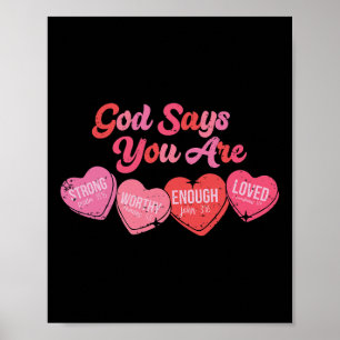 Gott sagt, du bist Valentinstag  Poster