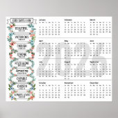 Gott sagt, ich bin, 2026 Volljähriger Kalender Poster (Vorne)