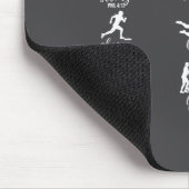 Gott sagt, ich bin Bibelvers religiös christlich S Mousepad (Ecke)