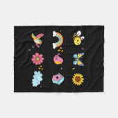 Gott sagt, ich bin der Frühling Christlichen Funny Fleecedecke (Vorderseite (Horizontal))