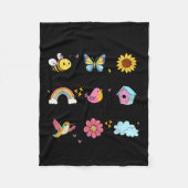 Gott sagt, ich bin der Frühling Christlichen Funny Fleecedecke (Vorderseite)