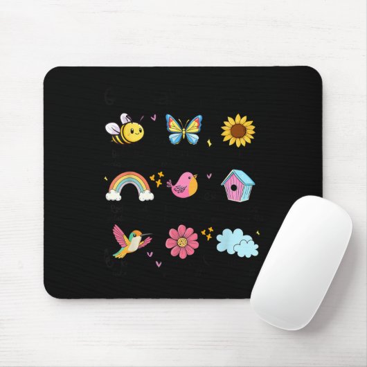 Gott sagt, ich bin der Frühling Christlichen Funny Mousepad (Mit Mouse)