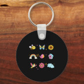 Gott sagt, ich bin der Frühling Christlichen Funny Schlüsselanhänger (Vorderseite)