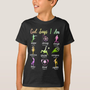 Gott sagt, ich bin ein christlicher Bibelvers reli T-Shirt