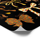 Gott sagt, ich bin Fall Coquette Bow Erntedank Chr Poster (Ecke)