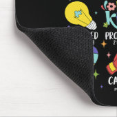 Gott sagt, ich bin freundlich Autismus-Bewusstsein Mousepad (Ecke)