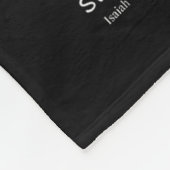 Gott sagt, ich bin Gymnastik Teen Girl Kleinkind N Fleecedecke (Ecke)