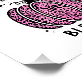 Gott sagt, ich bin Herbsternte fallen Blatt Hal Poster (Ecke)