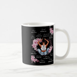 Gott sagt, ich bin Melanin Schwarze Geschichte Mon Kaffeetasse