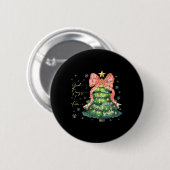 Gott sagt, ich bin Niedlich Weihnachten Weihnachte Button (Vorne & Hinten)